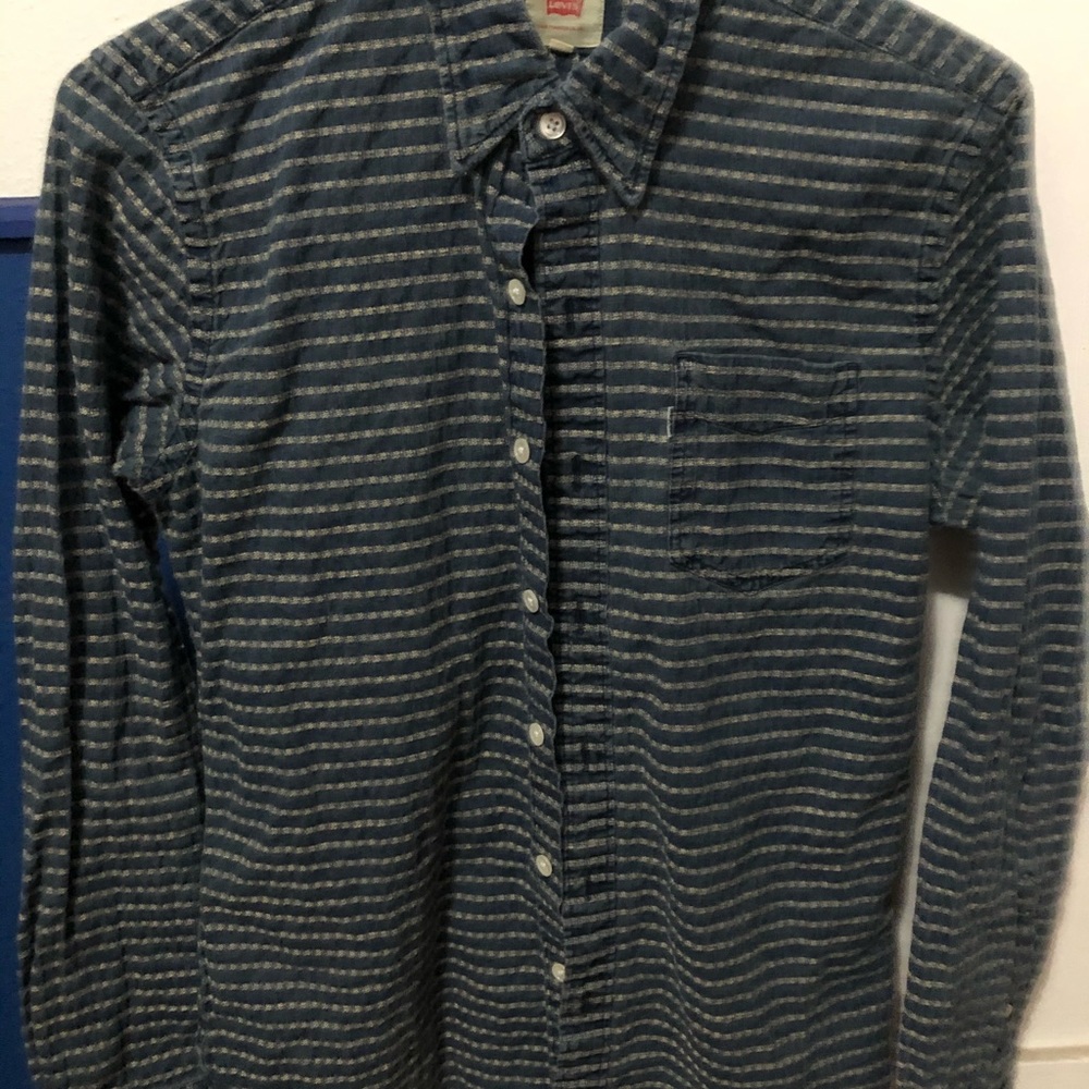Levis vintage style Oxford/flannel material shirt
